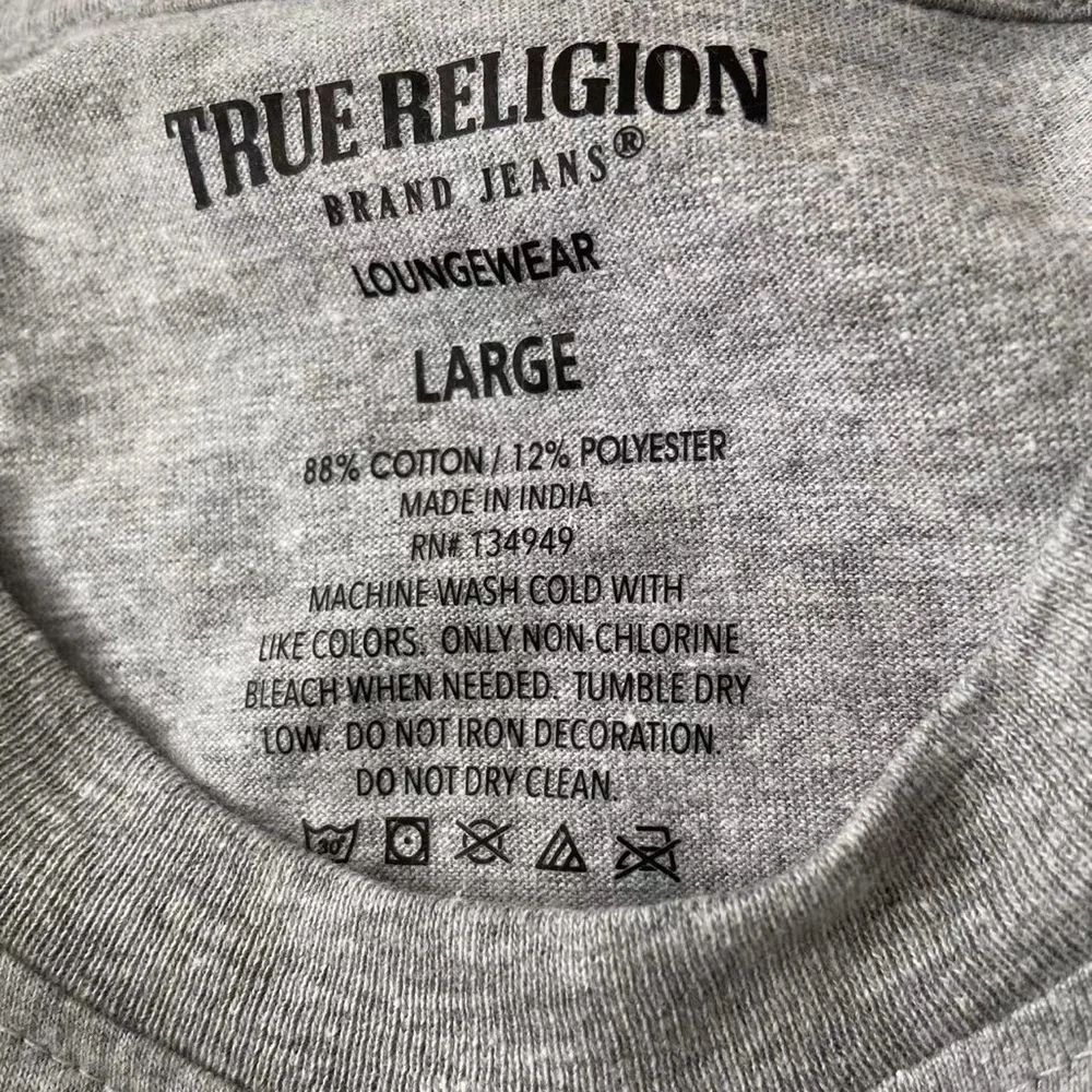 Men’s True Religion Loungewear Tee Size Large